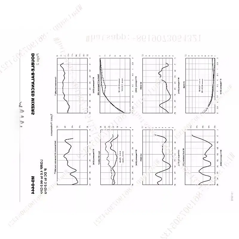 M9-0444INV 4-44GHz RF Microwave Coaxial Double Balanced Mixer
