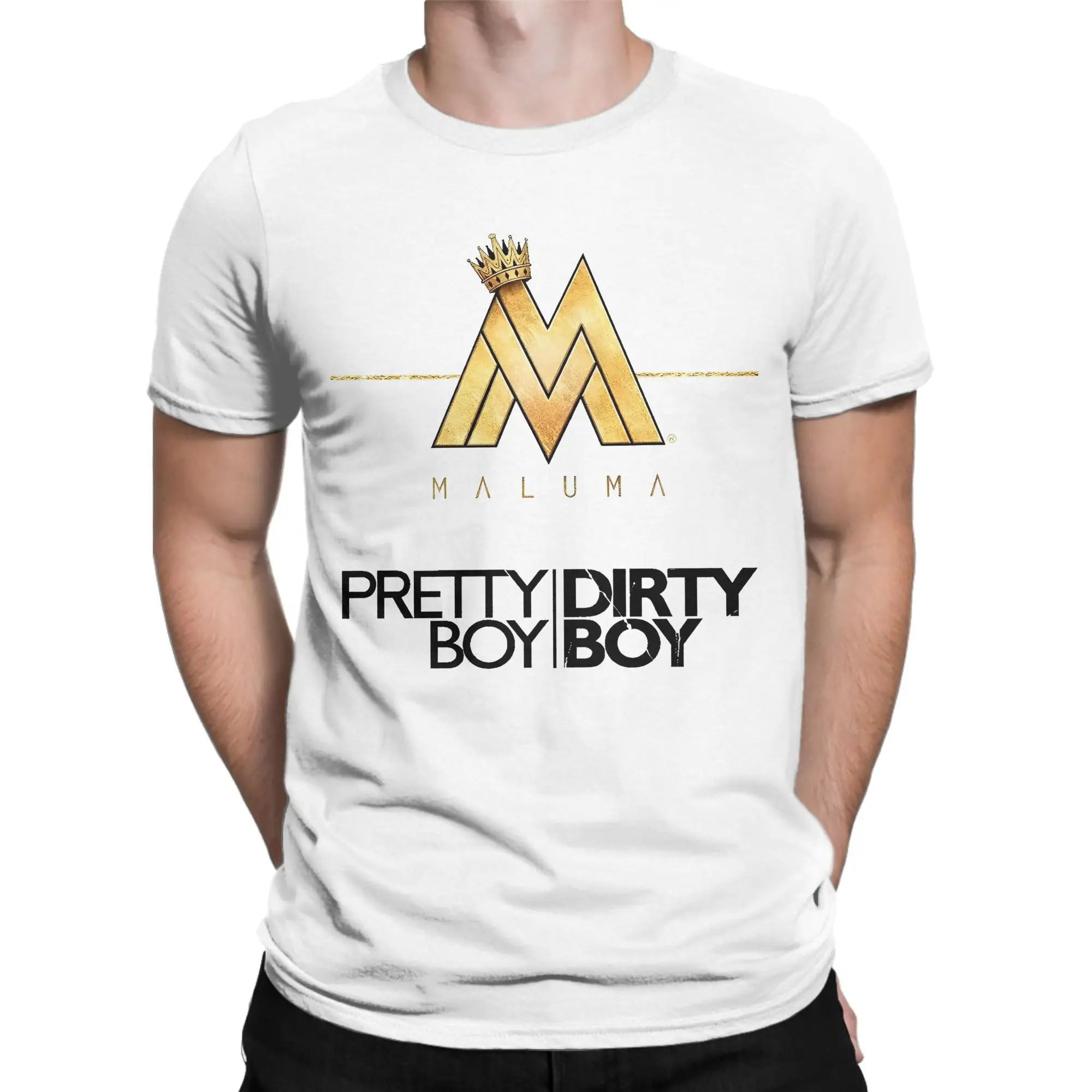 Men Women Maluma +pretty+dirty T Shirt Rapper Album  100% Cotton Clothing Funny Short Sleeve Round Collar Tees Plus Size T-Shirt
