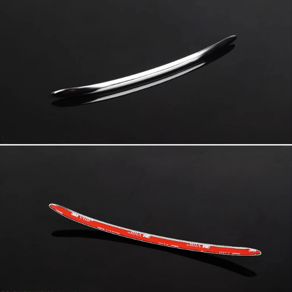 Car External Outer Door Handle Strip Cover Trim For BMW 5 7 Series 5GT F10 F07 F01 F02 F03 F04 Stainless Auto Accessories 4Pcs view 5