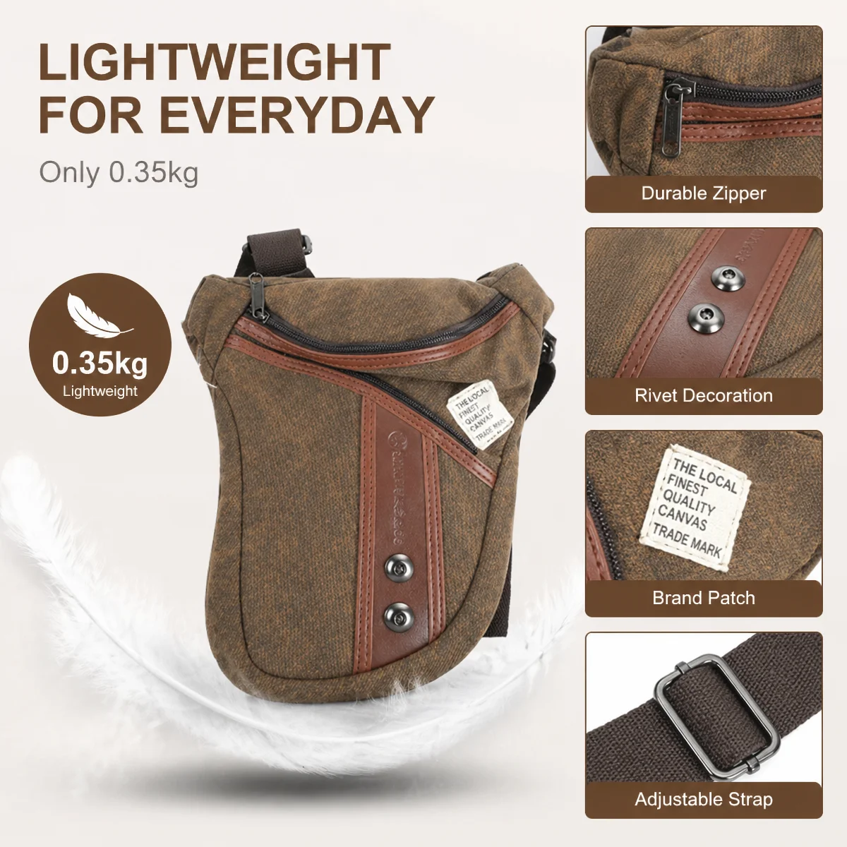 Thumbnail 3 - #68 Best Canvas Waist Packs to Buy In 2026