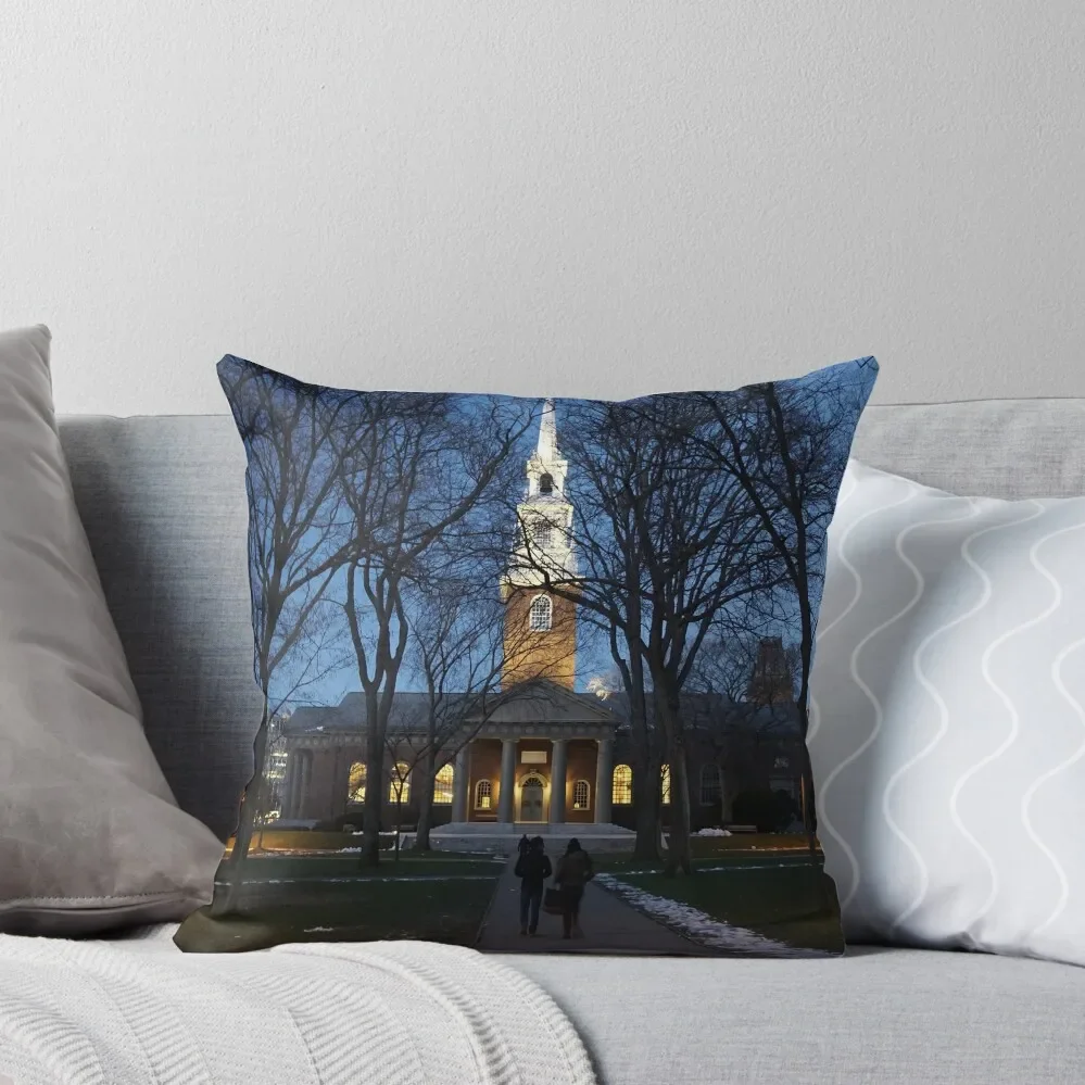 

Harvard Memorial Church Throw Pillow Luxury Pillow Case Decorative Sofa Cushion pillow