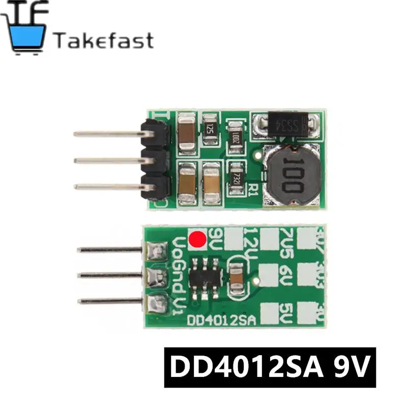 DC-DC DC 5-40V zu 3V 3,3V 3,7V 5V 6V 7,5V 9V 12V 1A Buck Step Down Converter Modul Spannungsreglerplatine ohne Pin