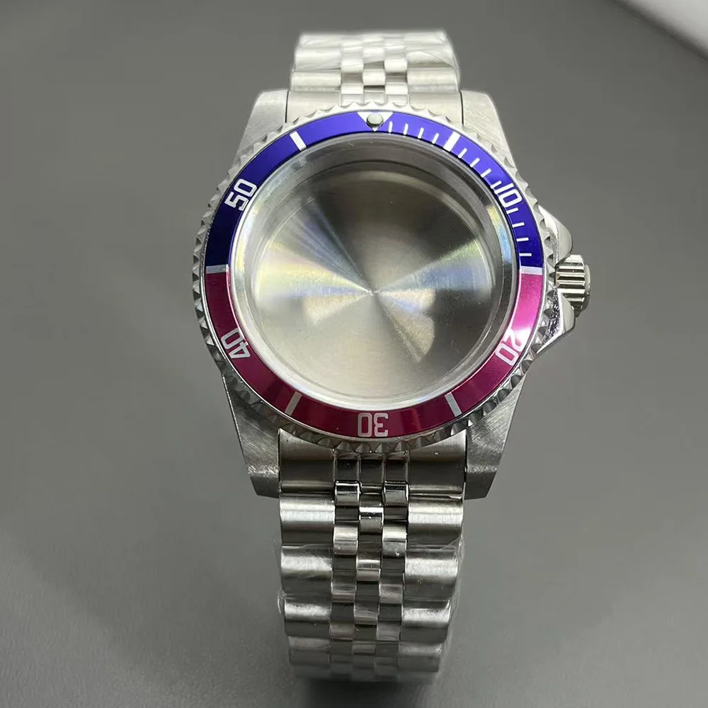 

Водонепроницаемый корпус часов в стиле ретро 39 мм, нержавеющая сталь, сапфировое стекло, однонаправленный механизм, аксессуар для NH34 NH35 NH36