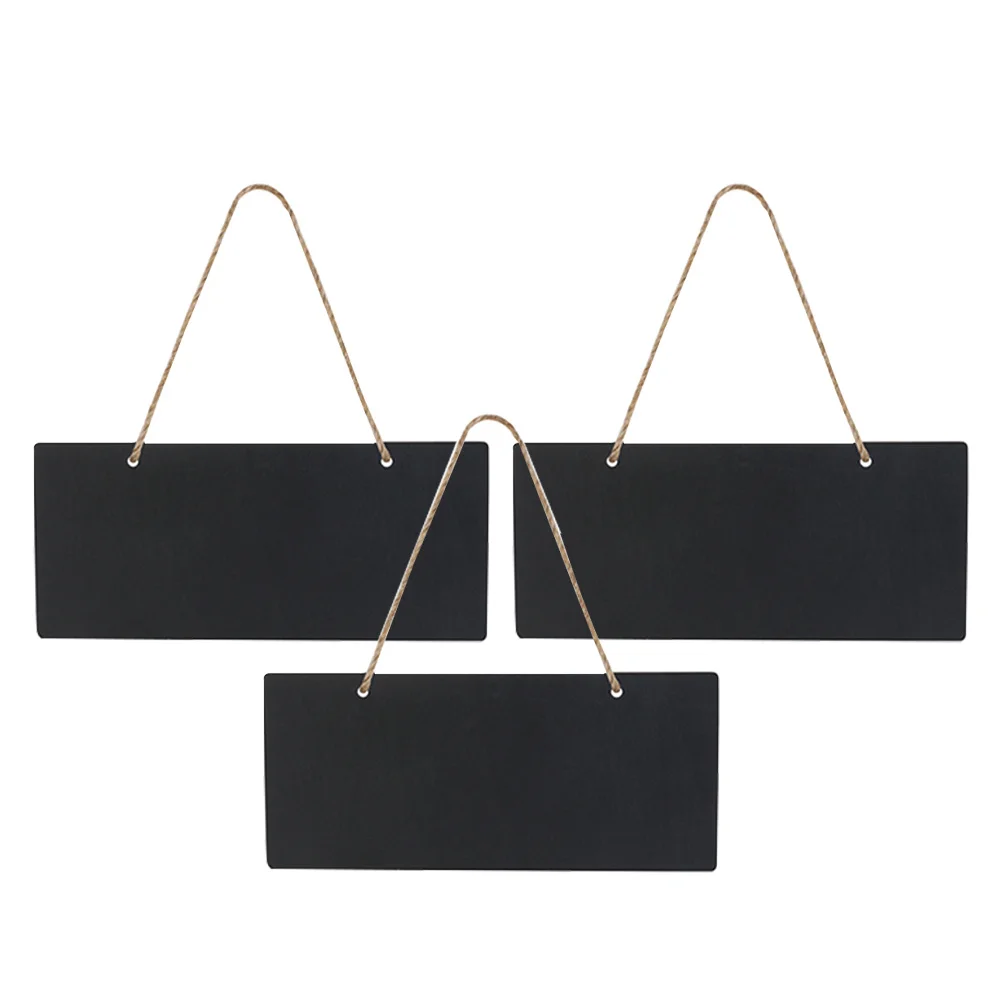 1 مجموعة من السبورة الصغيرة الخشبية المعلقة السبورة للمقهى مكتب رسالة مجلس شارة السعر قلادة علامة الحرفية العرض #6