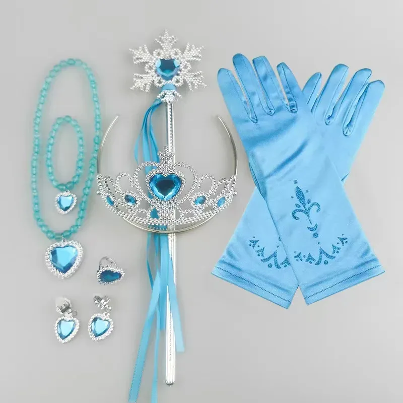 فروزن الأميرة إلسا شعر مستعار تأثيري الأبيض الاصطناعية ضفيرة طويلة شعر مستعار مضفر أنيمي Coser شعر مستعار عالي الجودة حفلة الهالوين اليومية #5