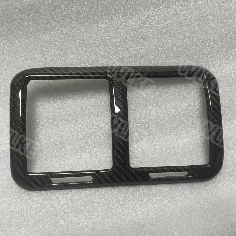 

100% Carbon Fiber Rear Center AC Vent Cover Trim for Maserati GranTurismo GTS GC MC 2008-19