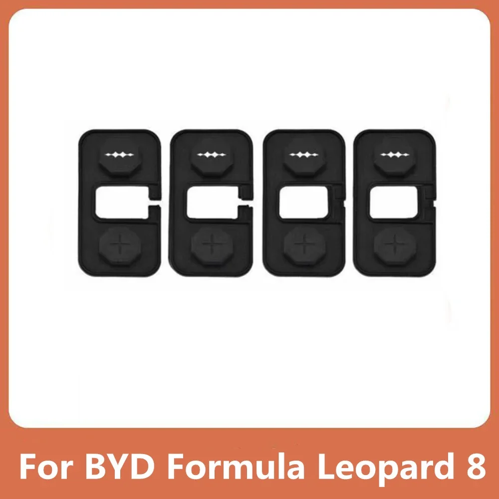 Door Limiters Rust Proof Sleeves Silicone For BYD Formula Leopard 8/5 Waterproof Shock Absorber Protection Pads Door Lock Covers