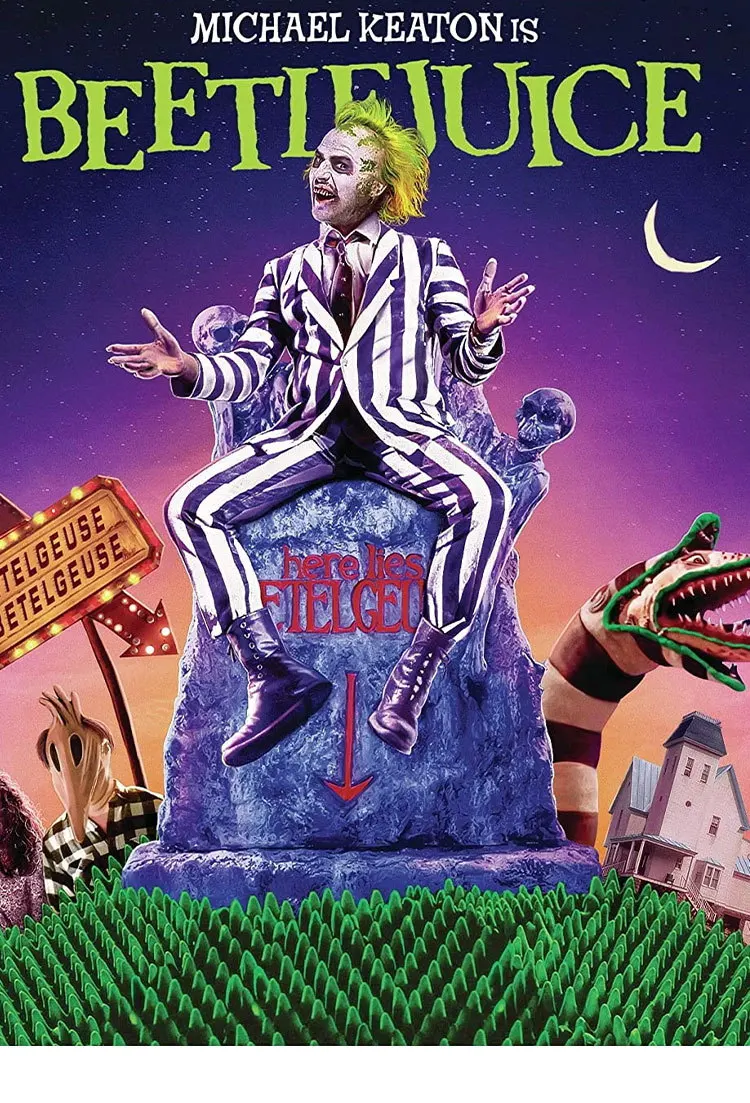 Anime Cosplay Beetle Juicee Men Black and White Striped Suit Scary Halloween Costumes Wig Tie Shirt for Cosplay Party