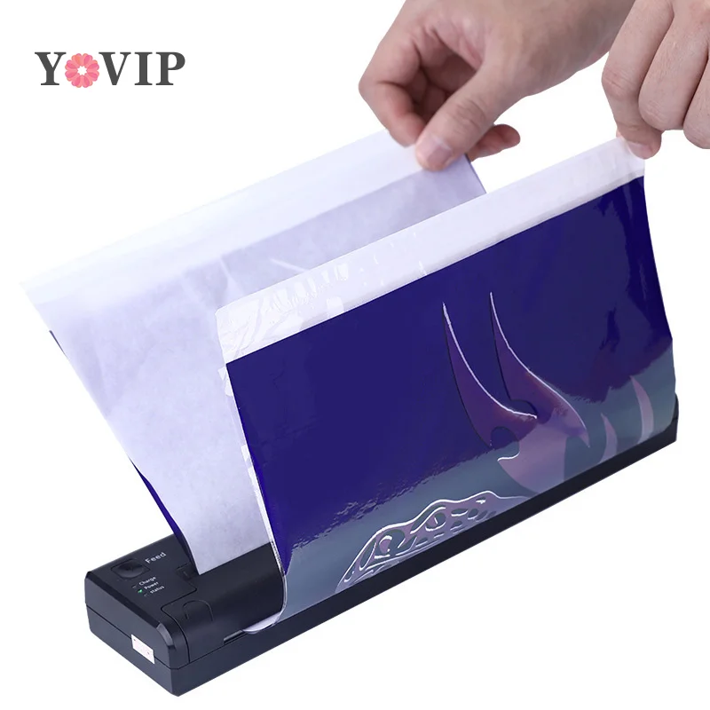 50Pcs Tattoo Transfer Paper Copy Carbon Tracing Paper Thermal Transfer Papier Tattoo Copier Stencil Accessories