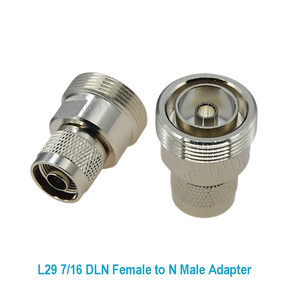 5-10PCS/lot N Male Plug to L29 7/16 DIN Female Jack for Wifi Radio Antenna Connector L29 7-16 DIN to L16 N RF Adapter Wholesales