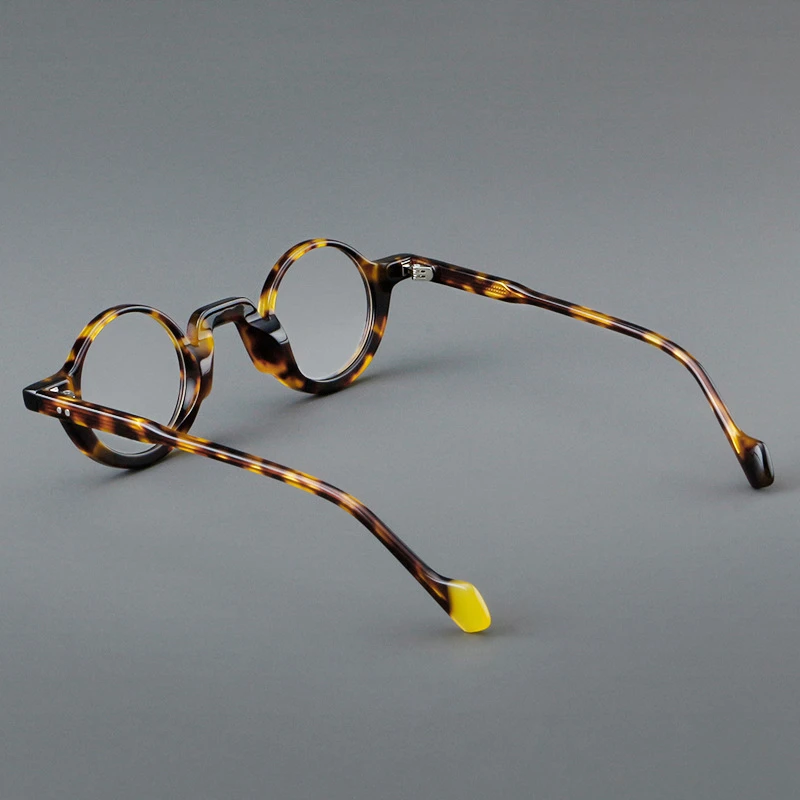 Японские дизайнерские ретро-очки в стиле хип-хоп для мужчин, маленькая полукруглая ацетатная оправа, градиентные линзы для чтения и компьютера с антибликовым покрытием