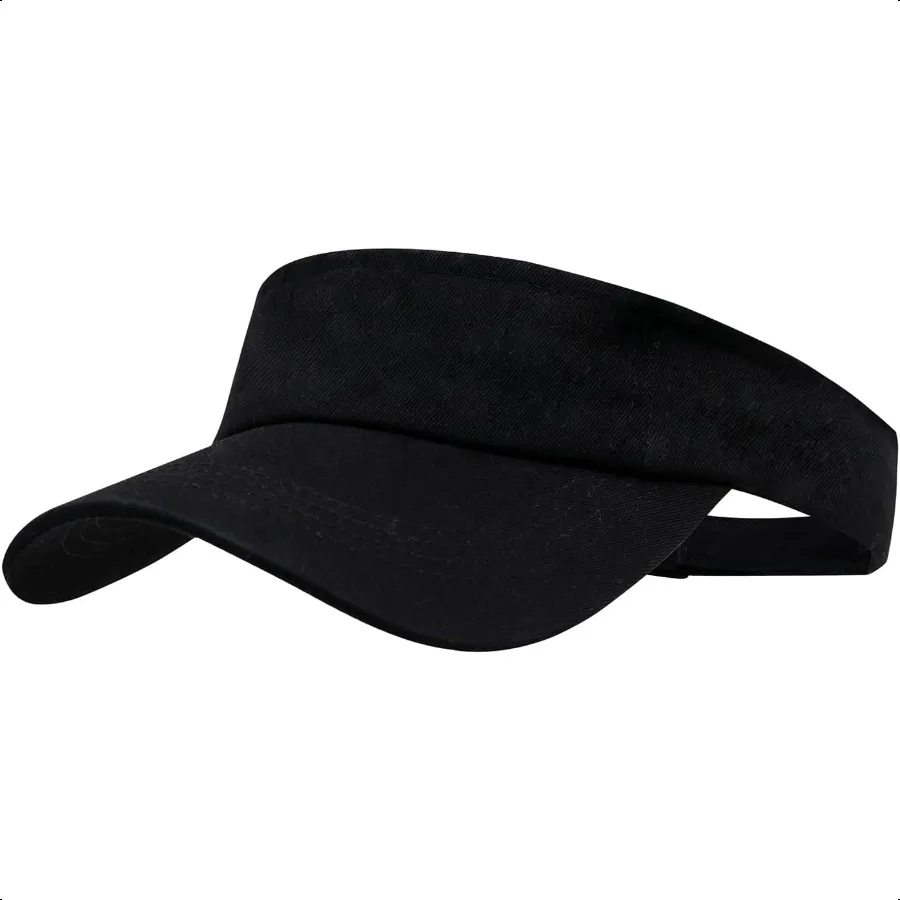

Sport Sun Visor Hats Adjustable Empty Top Baseball Cap Cotton Ball Caps for Women and Men
