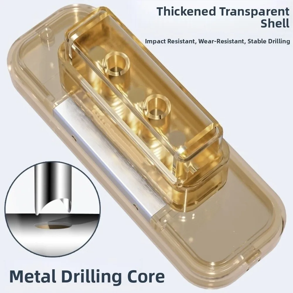 Perfurador de folhas soltas com 5 furos, capacidade de 5 folhas, perfurador de papel diy, 5.5mm de diâmetro, fácil imprensa, livro, página, escritório