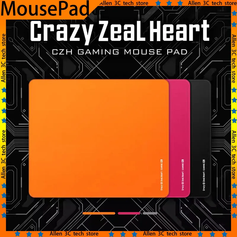 CrazyZealHeart Azure Large Gaming Mousepad Fine Surface Mouse Mat 450x400 Esports Laptop Pc Gamer Mouse Pad Keyboard Desk Mat