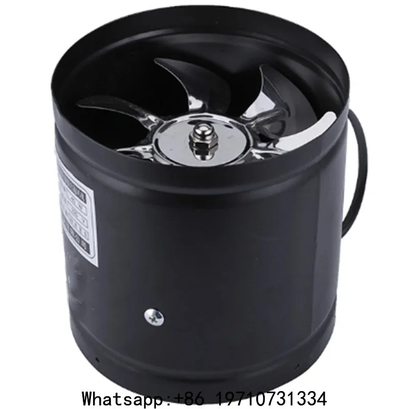 Strong Power 4 Inch Bathroom Exhaust Fan For Home Kitchen Metal Wall Mount Ventilator Toilet Pipe Air Duct Extractor