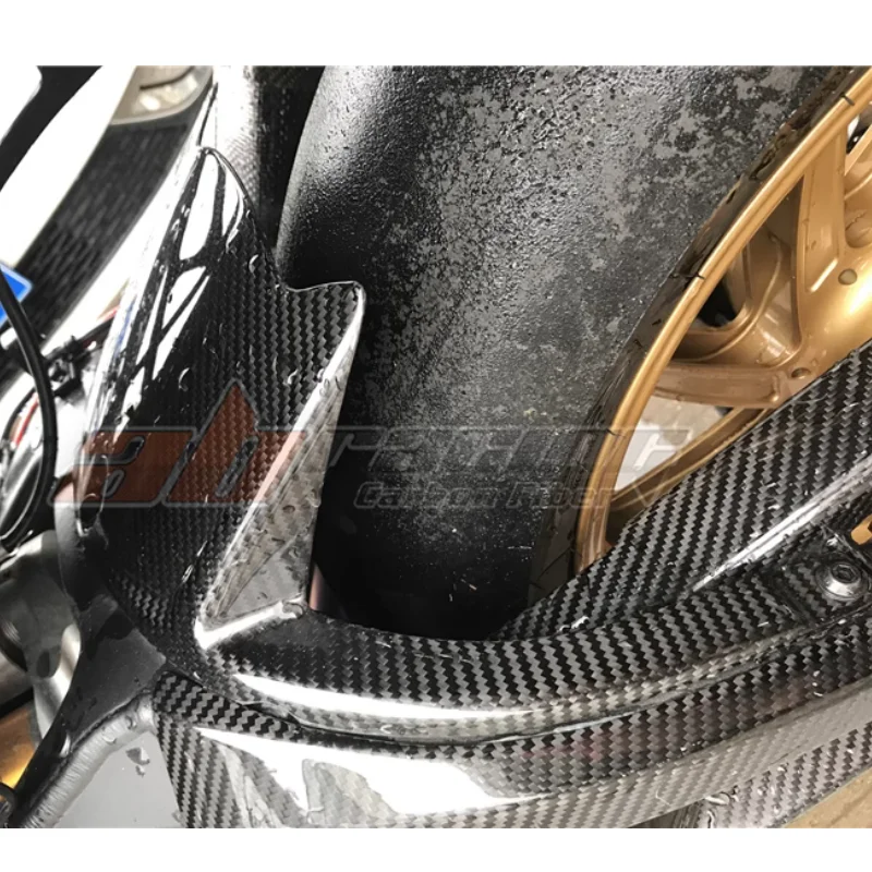 

Rear Tire Hugger Mud Guard Fender Cowling Fairing For Kawasaki ZX10R 2016-2023 Full Carbon Fiber 100%