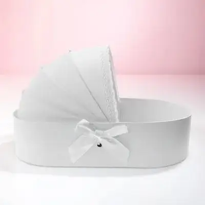 Caja de Regalo para Ramo de Flores, Transparente, en Forma de Cuna, Perfecta para Baby Shower, Recién Nacidos, Cumpleaños, San Valentín, Navidad