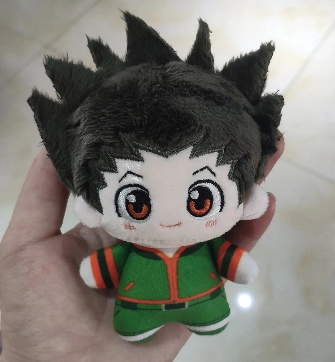 

10cm Anime Stuffed Gon Freecss CURARPIKT Hyskoa Morroh Plushie Pendants Killua Zoldyck Plush Doll Toy Figure Birthday Gifts