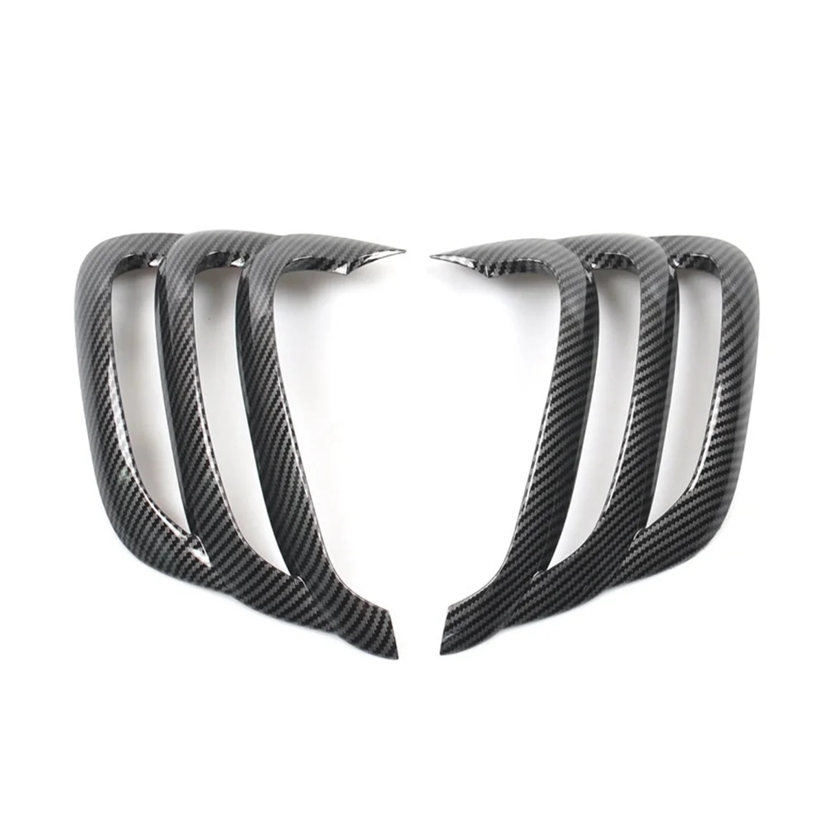 Motorcycle Accessories Gills Decorative Side Kit for PAN AMERICA 1250 S 2021-2024 Bright Carbon Fiber