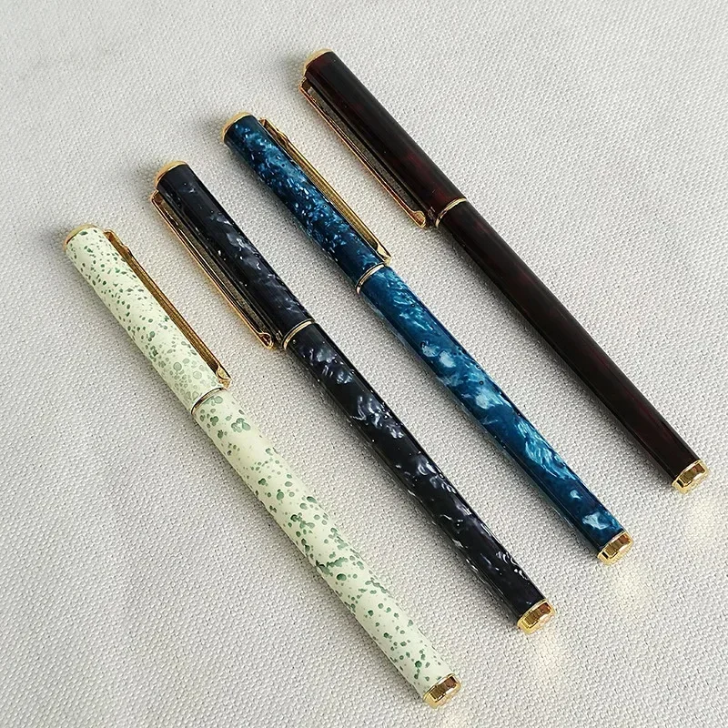 

New Yongsheng 621 Fountain Pen, Colored Paint, Thin Metal Rod, Medium and Fine Calligraphy Practice, Student Daily Stationery