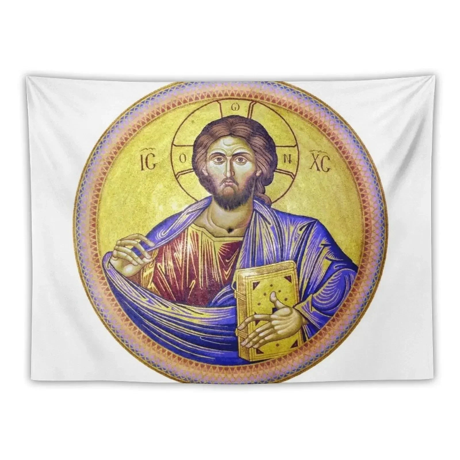 

Christ Pantocrator -Church of the Holy Sepulchre in Jerusalem Tapestry Home Decoration Carpet Wall On The Wall Tapestry