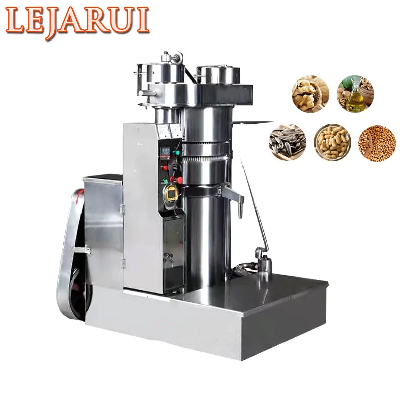 Automatic Stainless Steel Oil Press Peanut Oil Press Machine Household Oil Extractor Machine For Sesame Almond