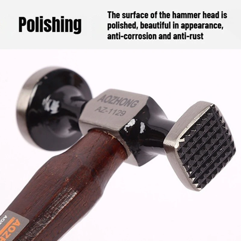 Martello multifunzionale per lamiera Strumenti professionali di riparazione auto ad alto tenore di carbonio Martello Utensili manuali meccanici per la lavorazione del legno automobilistici