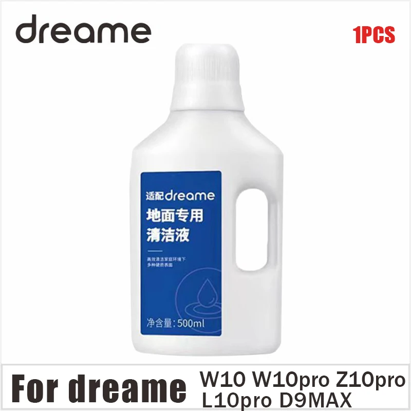 500ML Floor Special Cleaning Fluid For Dreame H11/ W10 Pro / H11 Max Robot Vacuum Cleaners Mop Drop shipping