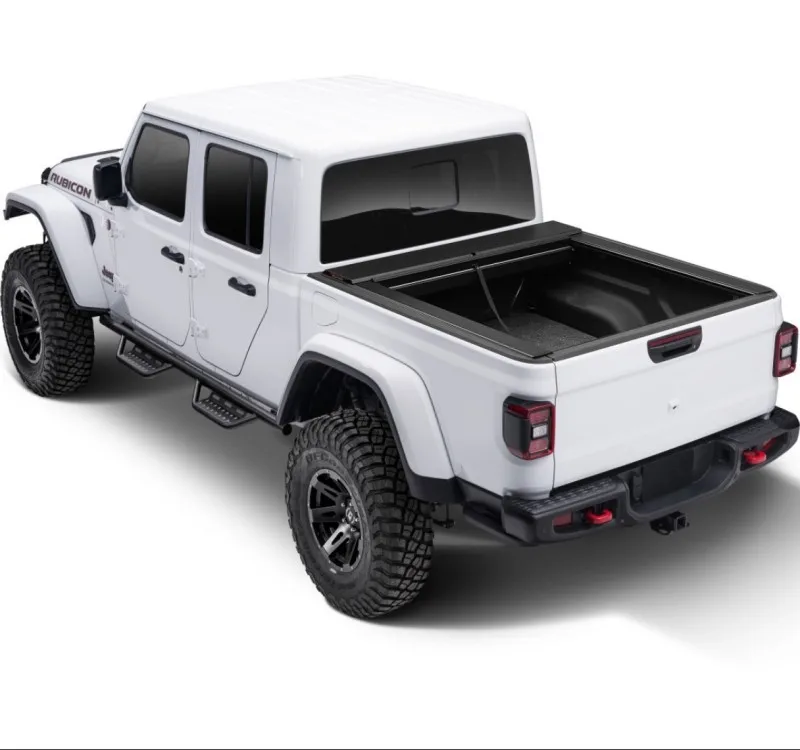

Hard Soft Retractable Roller Lid Shutter Rainproof Manual Tonneau Cover for jeep wrangler Gladiator