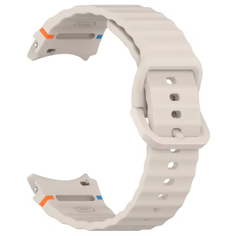 Original Band for Samsung Galaxy watch 7/FE/5 Pro/6/4 classic 44mm 40mm Silicone sport belt bracelet correa Galaxy watch 7 Strap - Image 24