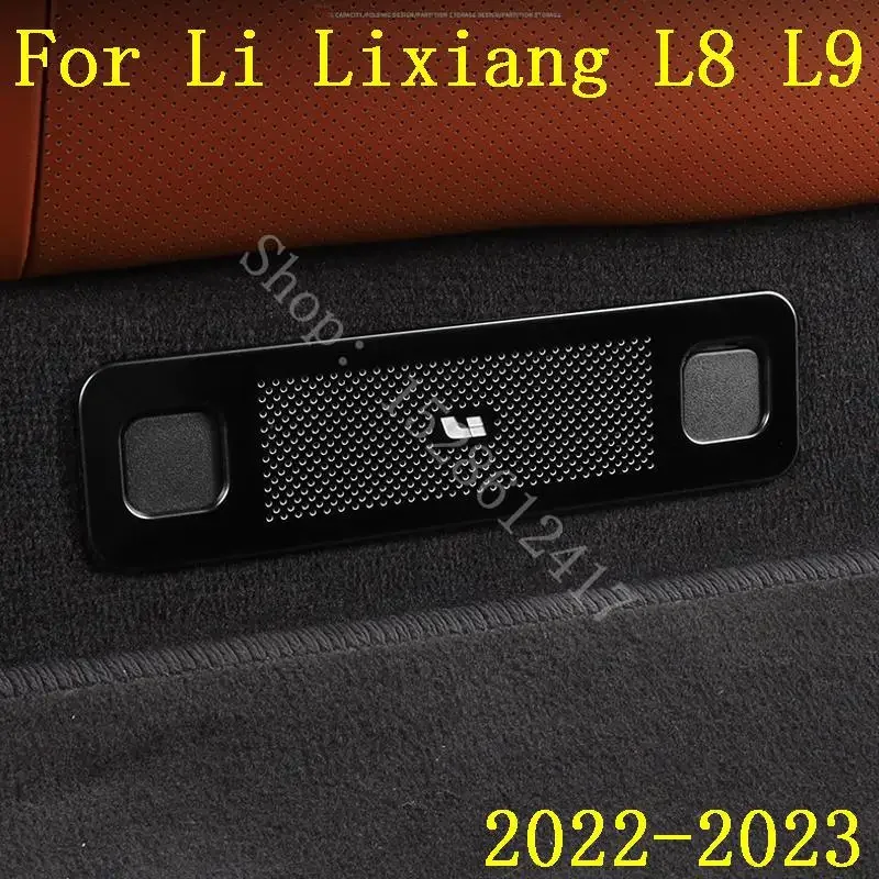 

AC Air Outlet Grille Under Car Seat For Li Lixiang L8 L9 2022 2023 2Pcs Stainless Steel Dust Cover