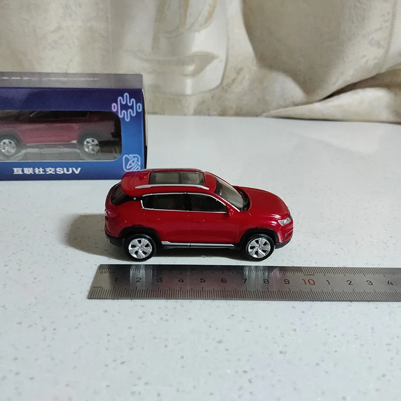 1:43 Changan CS35 Plus 2018 SUV Plastic Car Model Toy Collectible Ornament Souvenir