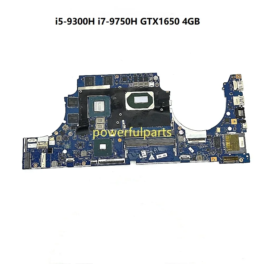 

Материнская плата для HP Pavilion Gaming 15-DK 15T-DK FPC52 LA-H462P L58865-601 I5-9300H i7-9750H GTX1650 4 ГБ работает в порядке