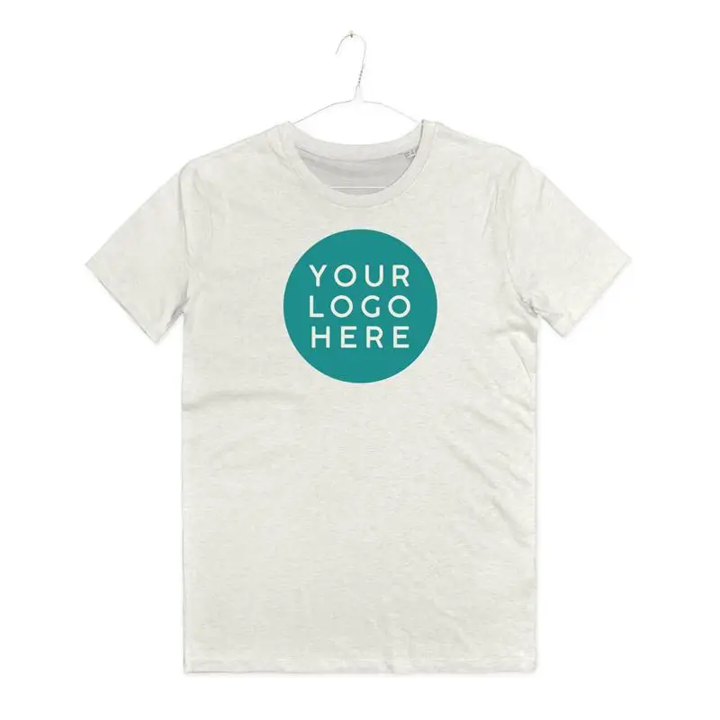 

Мужская футболка с надписью логотипа на заказ