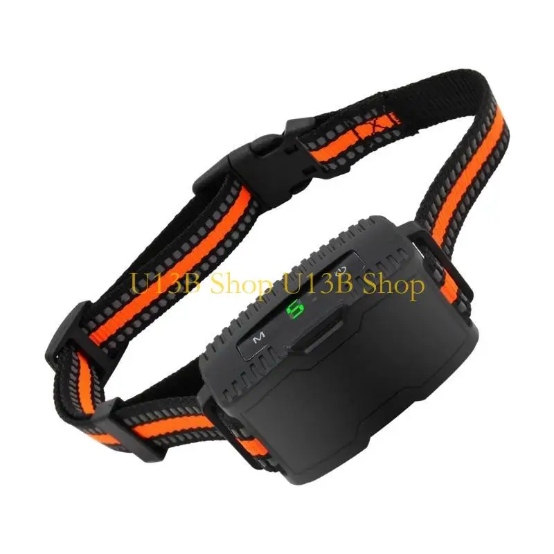 

U13B 3 режима, регулируемая чувствительность, ошейник для лая собаки, перезаряжаемый с виброшоком, тренировочный, IP67,