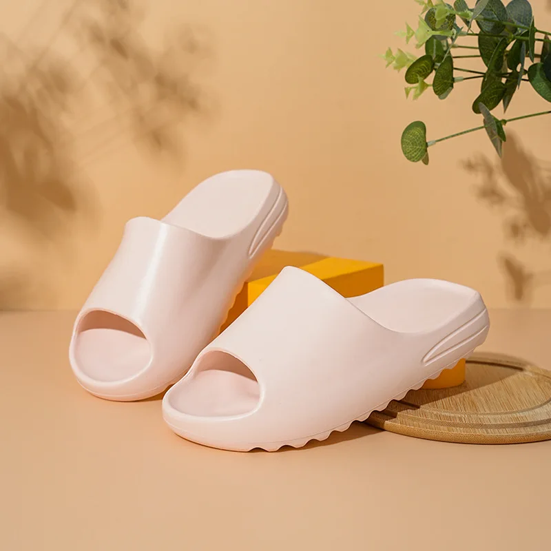 Asgard Summer Platform Slippers For Women New Soft Eva Cloud Slippers Indoor Non-slip Wear-resistant Bathroom Shoes Home Slides