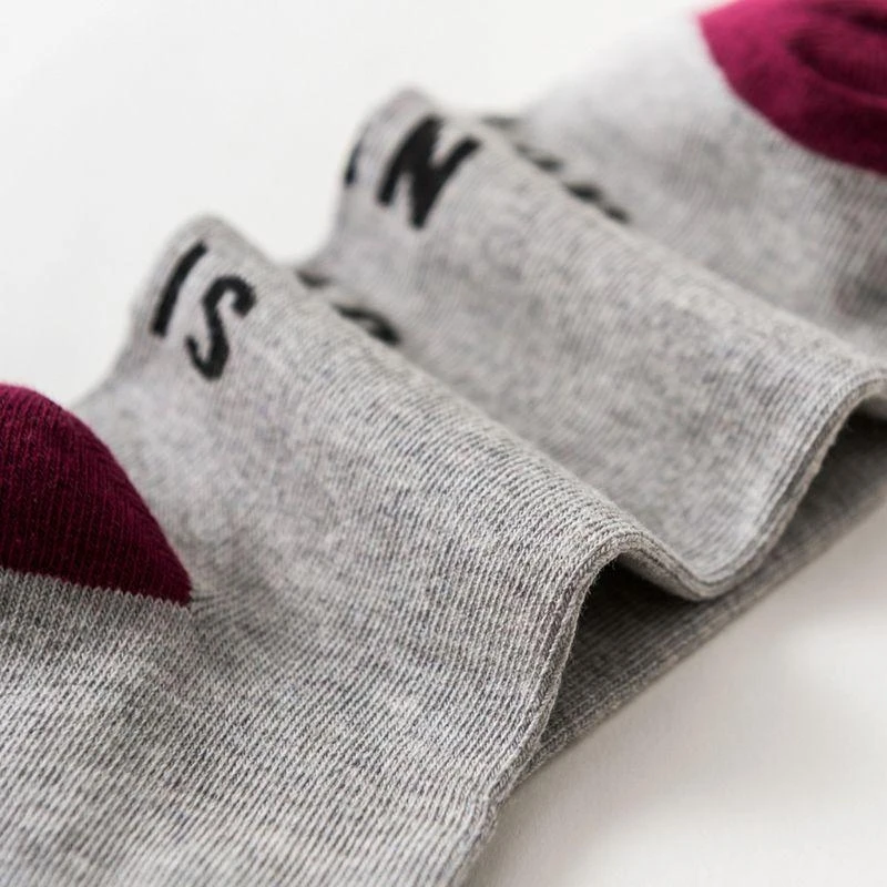 

Хлопковые носки для мужчин и женщин, пары, забавные слова, если вы можете прочитать это, принесите мне пиво, вино, контрастный