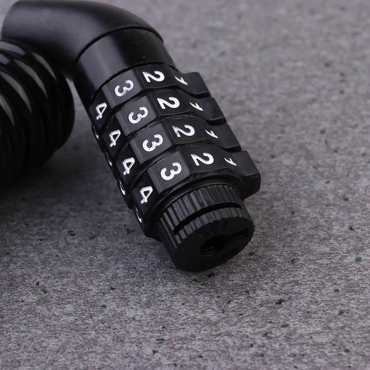 

1Pcs Bike Lock Metal 4 Digit Password Combination Tight Tooth Insert Anti-Theft Lock Luggage