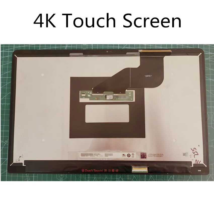 Para ASUS ZenBook Pro UX550V UX550 UX550VE Tela LCD de 15,6 polegadas Parte Superior 4K 3840X2160 TOUCH SCREEN