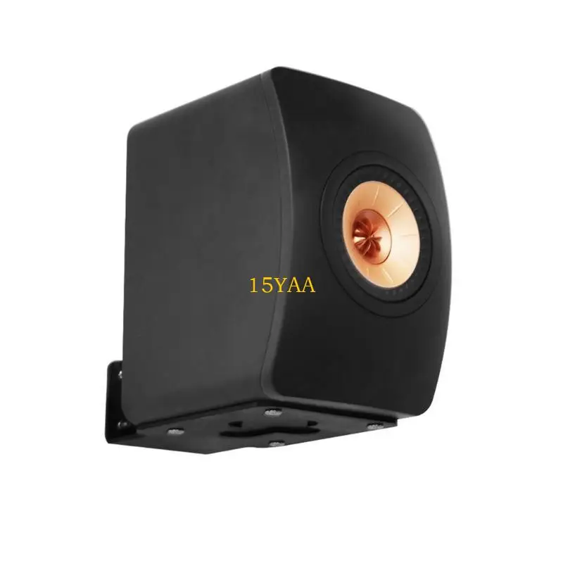15ya Kef LS50 무선 II 스피커 마운트 브래킷 스탠드 공간 저장 코드 관리 브래킷 용 15YA 범용 벽 마운트 홀더