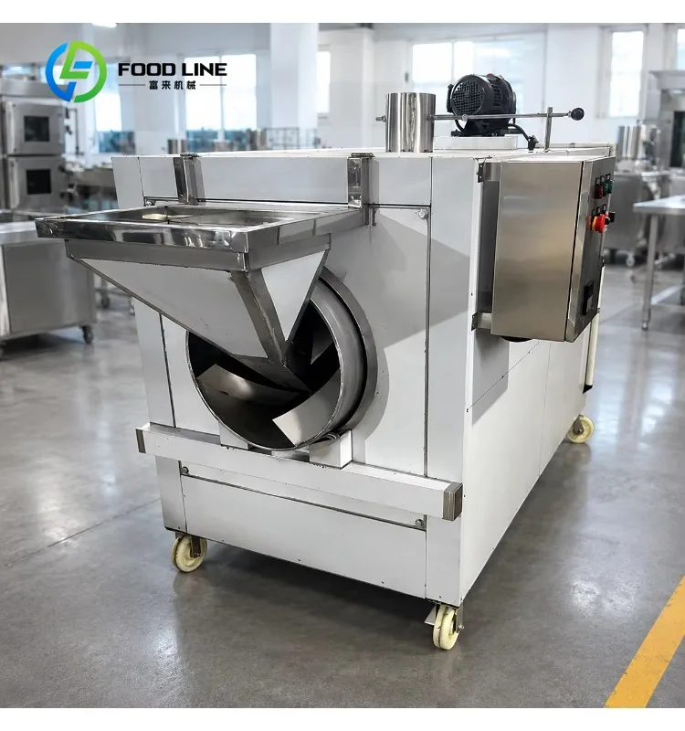 Custom Electric Heating Square Tumble Roaster Baking Machine for Coffee Cocoa Beans Best for Commercial Use Bulk Order Offer