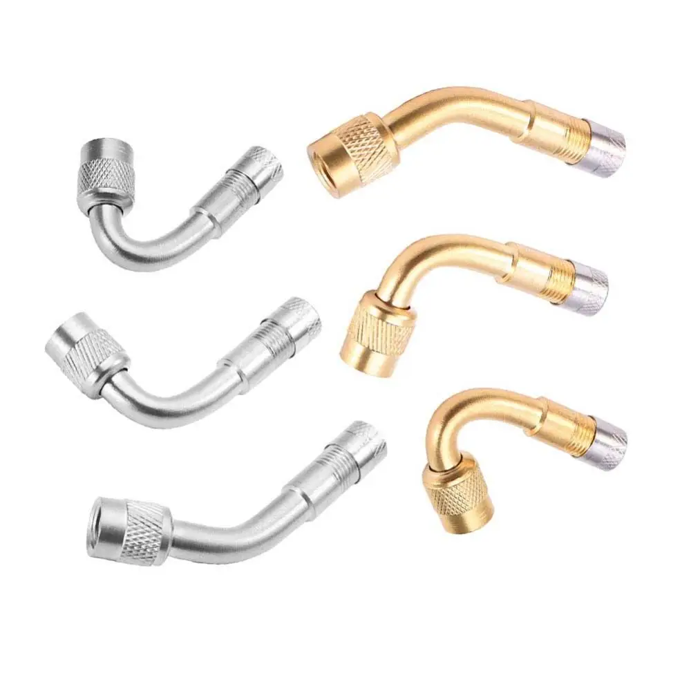 

90 135 Degree Angle Automobiles Tool Inflation Valve Stems Extension Tube Tyre Tube Valve Extension Adapter Bent Valve Adapter