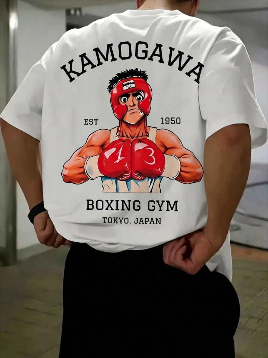 Nueva Camiseta sin Mangas para Hombre, Diseño de Anime Hajime No Ippo, Estampado Gráfico, Ropa de Gimnasio, Estilo Vintage, Chaleco sin Mangas para Mujer, Y2k