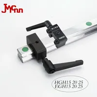 Linear Guide Rail Slider Limit Block HGH EGH15 20 25 Stroke Fixed Block Limiter Buffer Side Lock Anti-Collision CNC 3D Printer