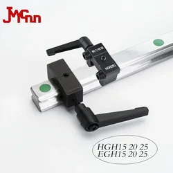 Linear Guide Rail Slider Limit Block HGH EGH15 20 25 Stroke Fixed Block Limiter Buffer Side Lock Anti-Collision CNC 3D Printer