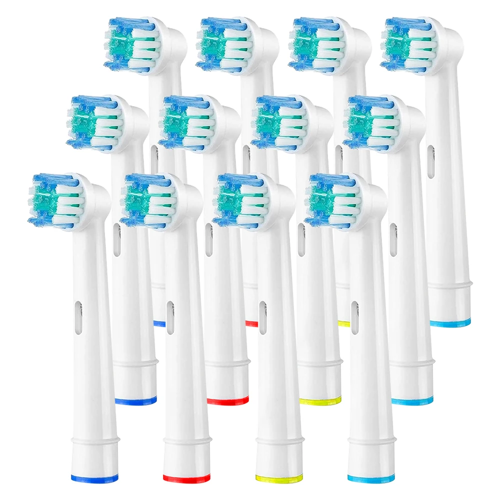 Verpakking van 4/8/12/20 vervangende opzetborstels, compatibel met Oral B elektrische tandenborstel, professionele opzetborstel voor dagelijks gebruik