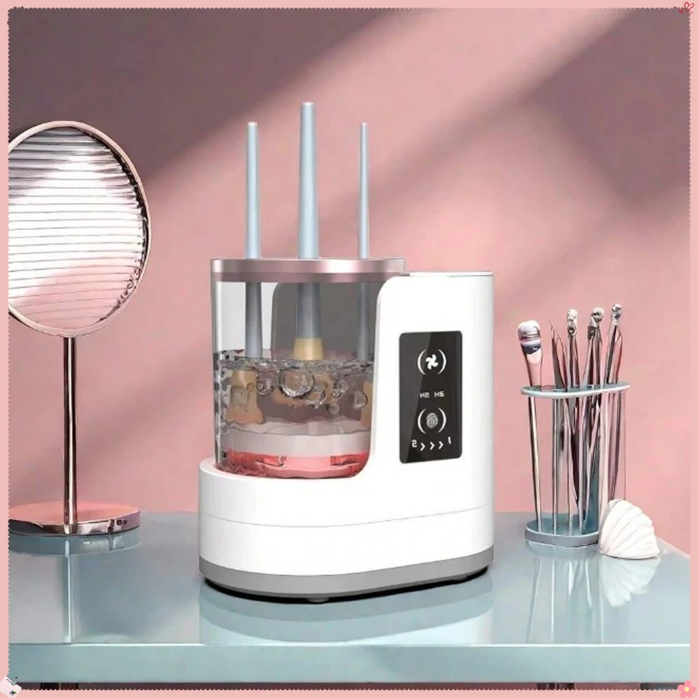 Máquina de limpieza de brochas de maquillaje eléctrica USB, accesorios de herramientas de belleza, cepillo de secado de velocidad de limpieza eléctrica para el hogar, Popular, 2025