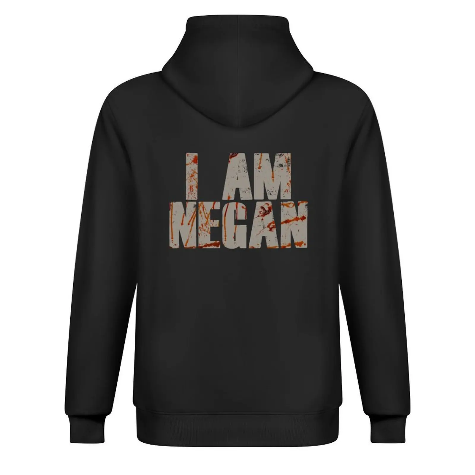 I Am Negan هوديي ملابس رجالي مصممة للرجال طقم قميص رياضي جرافيك تي شيرت رجالي خريفي بقلنسوة مقاس كبير
