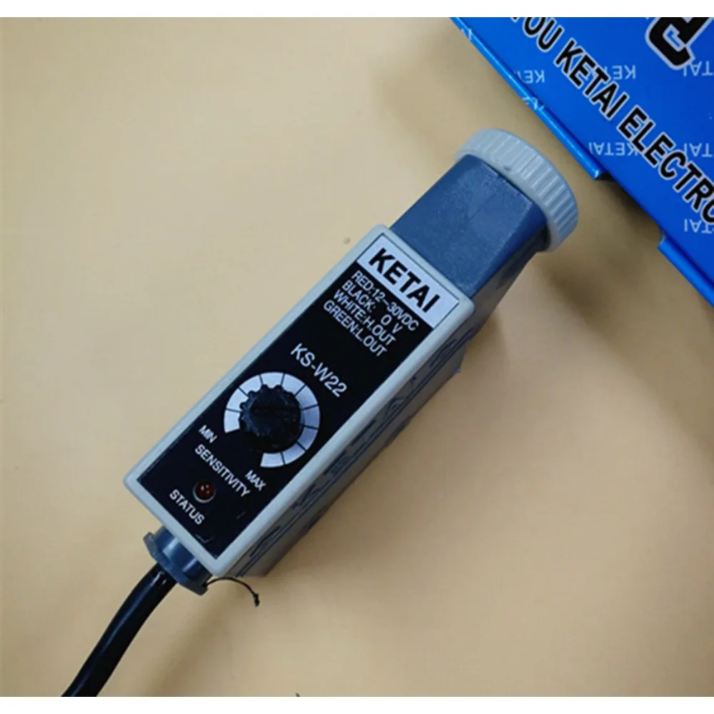 KETAI KS-W22 KS-R22 KS-G22 KS-B22 Color Code Bag Making Machine Eye Color Label Photoelectric Eye
