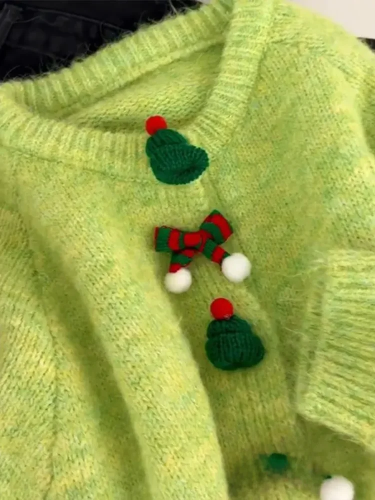 Cisas een Gebreide Trui vrouwen Losse Luie Sle High-End Thi Zachte Vest Jas Herfst Winter Faion Pendelen sle